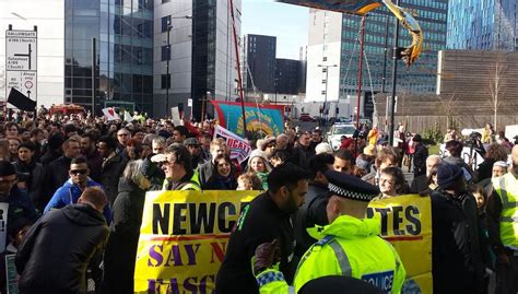 Pegida And Newcastle Unites Demonstrations In Newcastle Chronicle Live