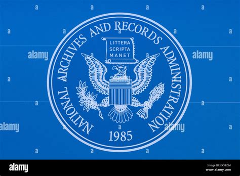 United States National Archives And Records Administration Hi Res Stock