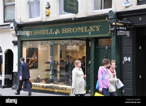 Russell And Bromley Shoe Shop Jermyn Street Stock Photo Alamy
