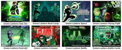 Play Green Lantern Games Online At Green Lantern