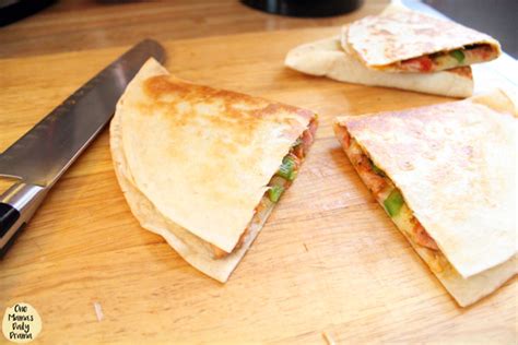 Italian Quesadillas With Ham And Provolone
