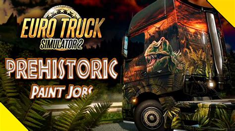 Bg painter offers you cool background images that generated by algorithm and program. Euro Truck Simulator 2-- DLC De Pinturas Prehistoric Paint Jobs Pack - YouTube