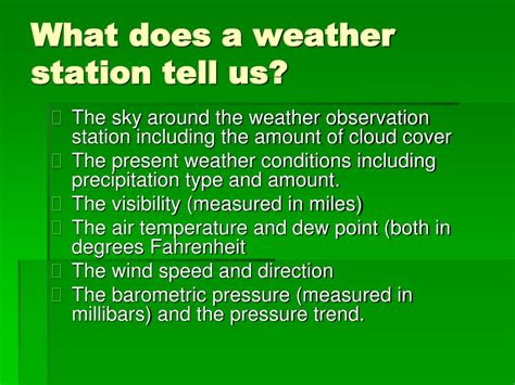 Ppt Weather Station Models Powerpoint Presentation Free Download