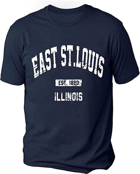 East Stlouis Illinois T Shirt Est Unisex T Shirt Custom
