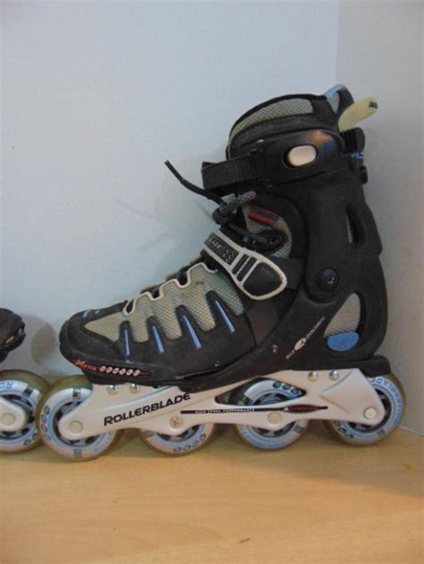 Inline Roller Skates Ladies Size 7 Rollerblade Black Blue Classifieds For Jobs Rentals Cars