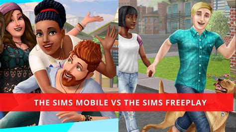 The Sims Mobile Vs The Sims Freeplay Touch Tap Play