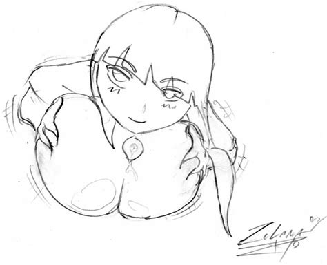 Rule 34 Female Human Hyuuga Hinata Male Monochrome Naruto Sketch