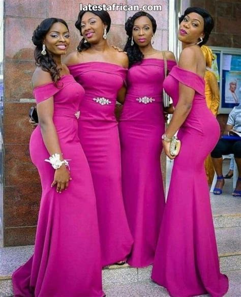 African Bridesmaid Dresses For Latest African