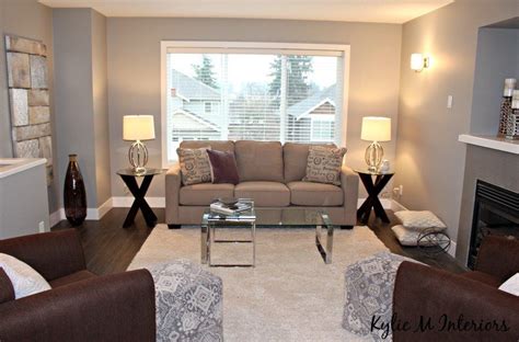 The living room recommends this cream and grey living room decor page for you to see. Paint Colour Review: Sherwin Williams Repose Gray SW 7015 ...