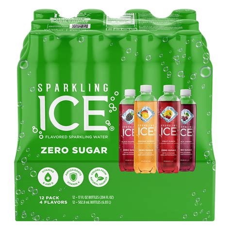 Sparkling Ice Sparkling Ice Sparkling Water Zero Sugar 4 Flavors