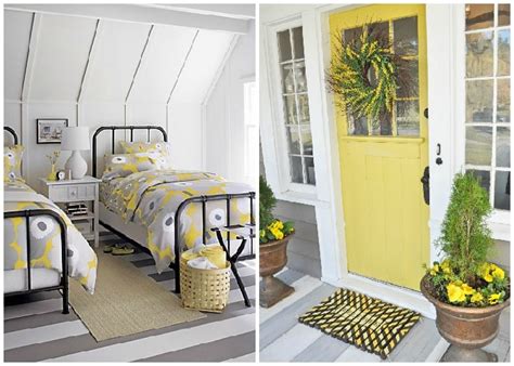 Yellow And Gray Decorating Ideas 20 Spaces Somewhat Simple