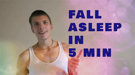 How To Fall Asleep Fast In 5 Minutes Youtube