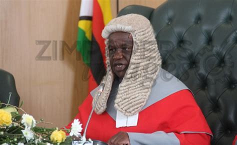 Zimbabwe Chief Justice Urges Rule Of Law In Lead Up To Crunch General Elections