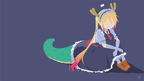 P Free Download Anime Miss Kobayashi S Dragon Maid Minimalist Tohru Miss Kobayashi S