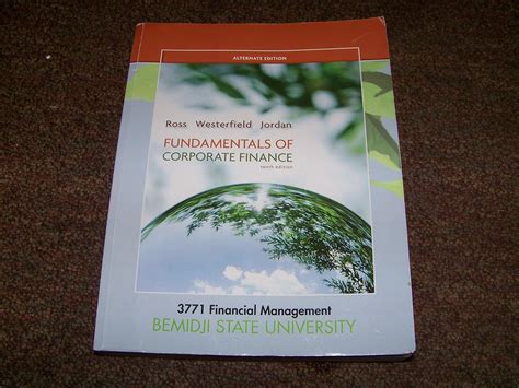 Fundamentals Of Corporate Finance Alternate Edition 3771