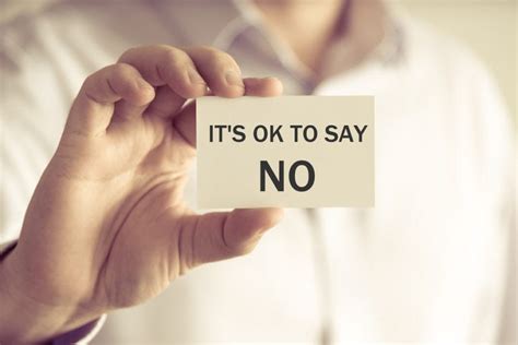 Its Ok To Say No Most Of The People Struggle To Say “no” By