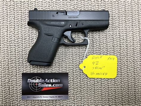 Glock 42 Used Double Action Indoor Shooting Center And Gun Shop