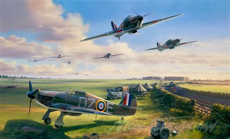 Military Aircraft Royal Airforce Hawker Hurricane Hawker World War