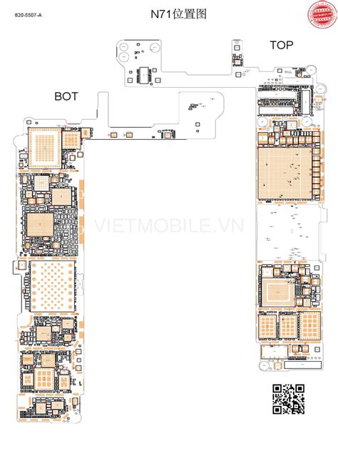 Iphone 6s component placing and schematicts(block) diagram block diagram. iPhone 6S Schematic_Vietmobile.vn