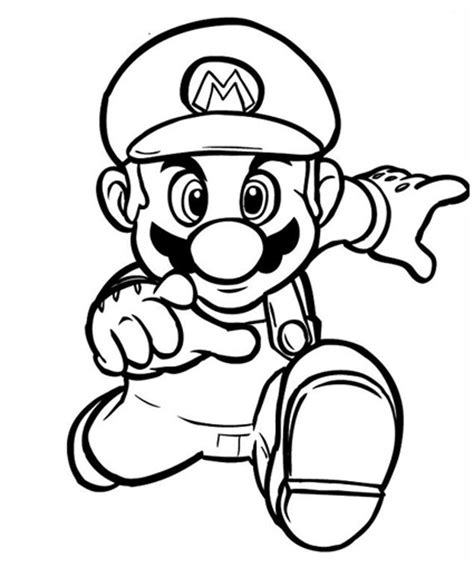 You can take the mario coloring pages ideas for your son birthday theme or his bedroom decor. Mario Printable Coloring Pages Free - Coloring Home