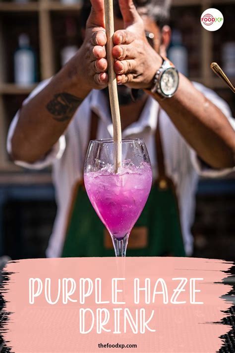 Authentic Purple Haze Drink Infused Vodka Recipe Drinks Root Beer
