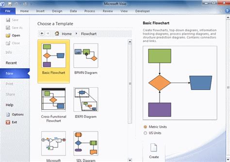 Crear Un Diagrama De Flujo Basico Diagrama De Flujo Microsoft Visio Images