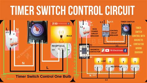 Electronic Timer Switch Circuit Diagram