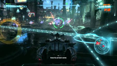 Batman Arkham Knight Gcpd Tank Battle Youtube