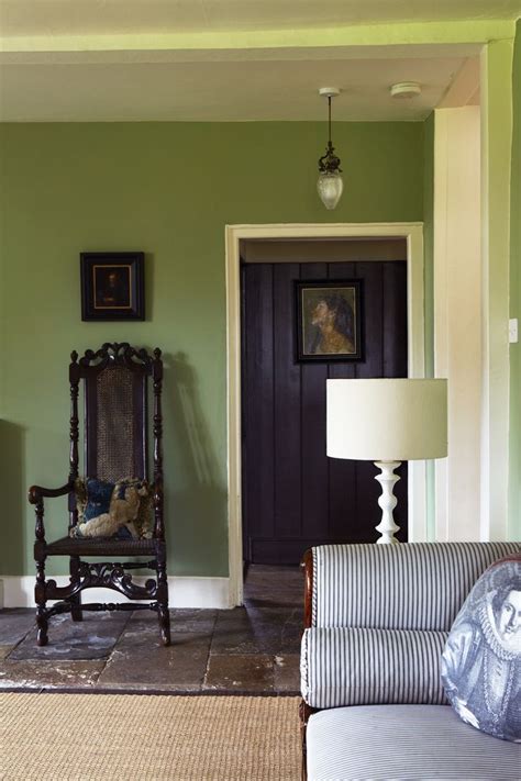 Calke Green Living Room Interiors By Color