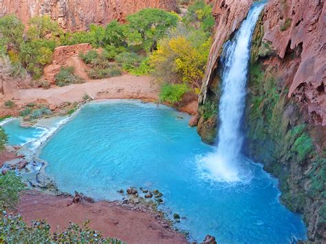 Havasu Falls Arizonaunited States Shah Nasir Travel