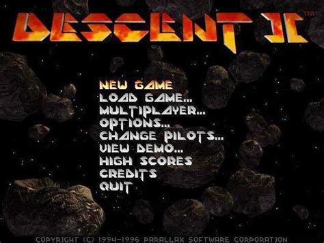 Game Descent Ii Windows 1996 Interplay Oc Remix