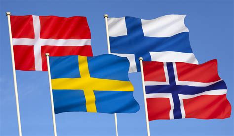Flags Of Scandinavia Viagem Com Charme