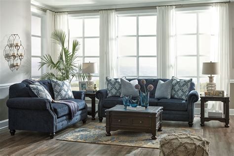 Lavernia Navy Living Room Set From Ashley Coleman Furniture