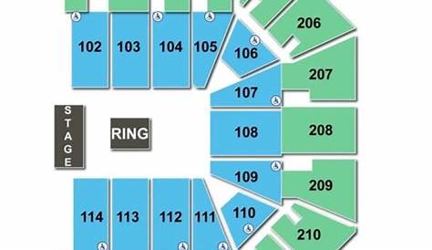 walmart amp seating chart with seat numbers