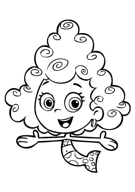 Coloring Pages Guppy Bubble Guppies Coloring Pages