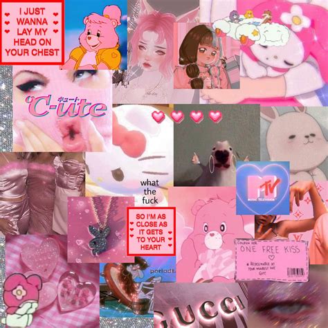 Pin By Aa On الفن Pink Aesthetic Aesthetic Collage Mood Board