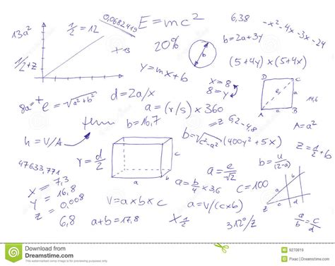 Mathematical Equations Royalty Free Stock Images - Image ...