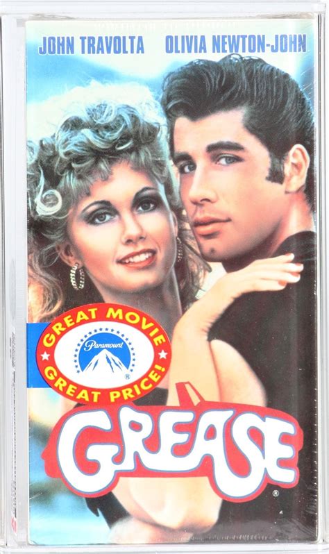 1990 Paramount Pictures Sealed Vhs Tape Grease