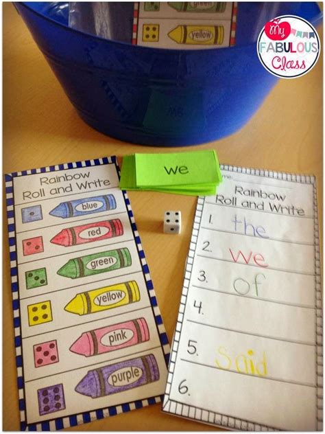 Kindergarten Word Work Kindergarten