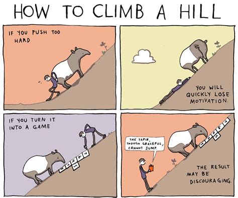how to climb a hill incidental comics comics cutie quote fun comics