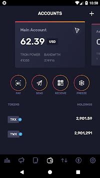 Crypto is a tally on the blockchain, it isn't stored in your wallet: TronWallet - P2P crypto wallet for TRON APK Download For Free