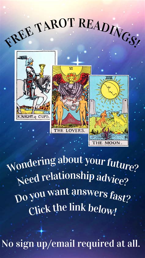 Free Tarot Readings Free Tarot Cards Free Love Tarot Reading Free