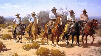 Cowboys Cowboy Western Indian Indians West Horses