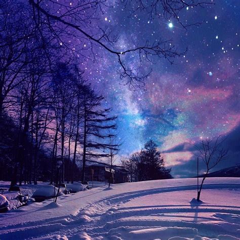 🇯🇵 Starry Winter Sky Hokkaido Japan By Dotz Soh Dotzsoh On