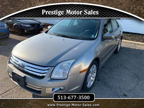 2008 Ford Fusion Sel For Sale In Mainesville Oh