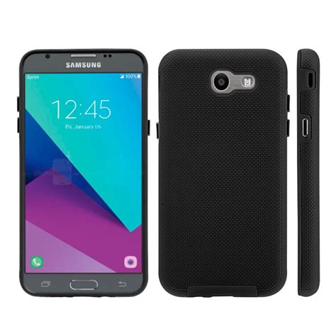 Samsung Galaxy J3 Luna Pro Rubberized Anti Slip Hybrid Rubber Case