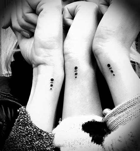 Siblings Tattoo Three Sisters Who Wanted A Siblings Tattoo And One