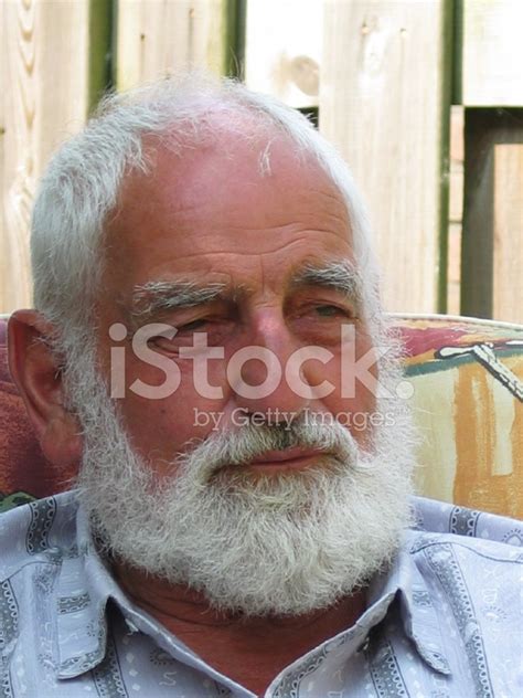 An Old Man With A Beard Stock Photo Royalty Free Freeimages