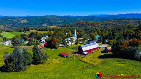 New England Photography Early Autumn In Peacham Vermont