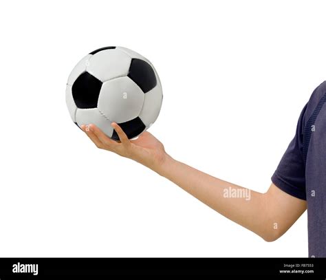 Hands Holding Soccer Ball High Resolution Stock Photography And Images